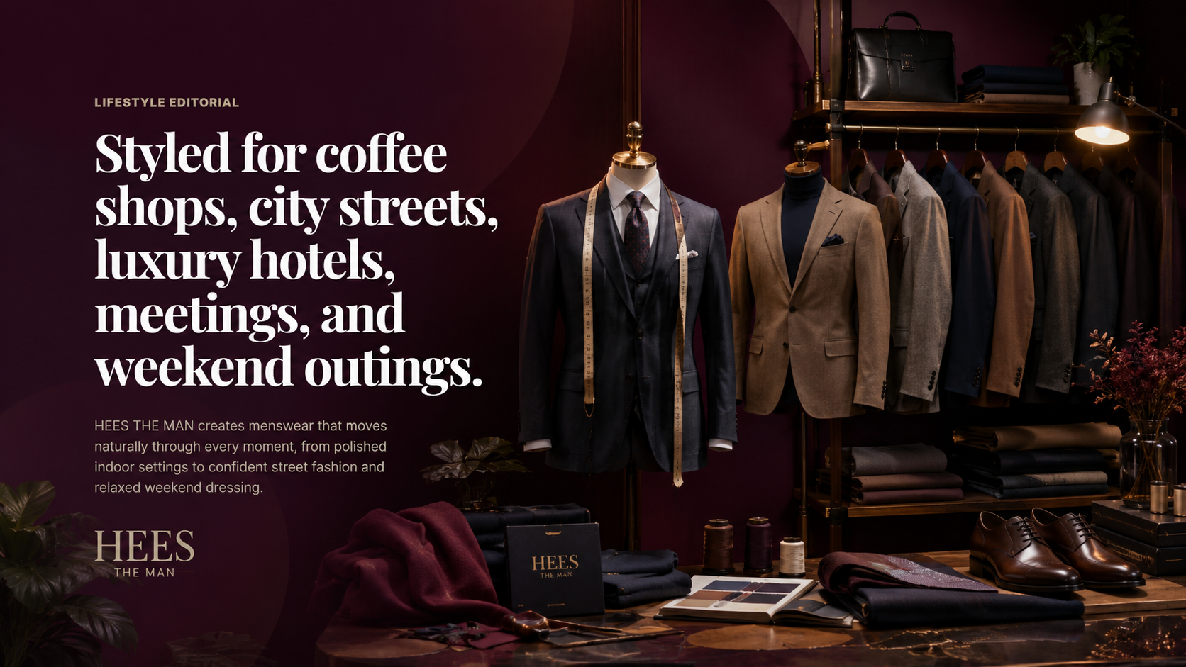 HEES THE MAN premium wholesale showroom in Bangalore
